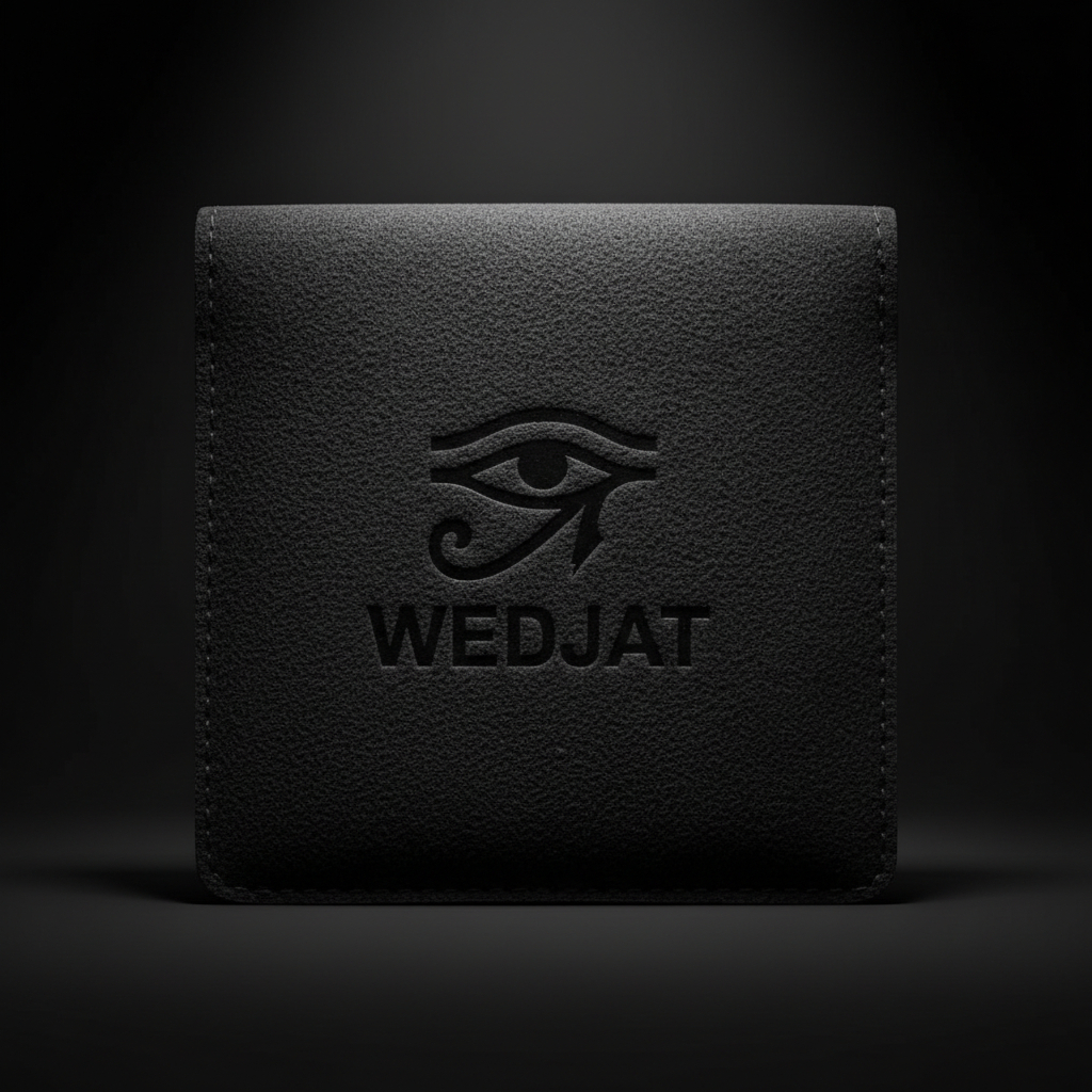 Pochette cuir Wedjat